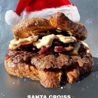 SANTA CROISS (Burger croissant)