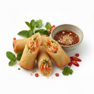 Involtini primavera con verdure