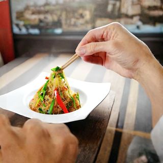 Vermicelle Sauté aux Légumes