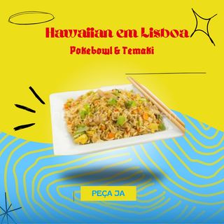 Arroz chau chau Vegan