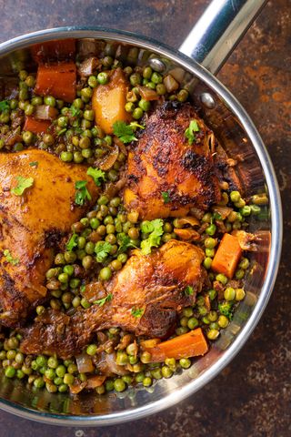 Petits Pois au Poulet