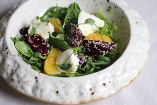 Салат з запеченим буряком