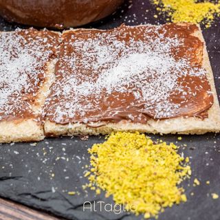 Pizzetta Nutella e cocco