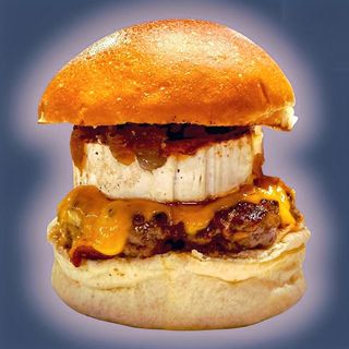 Hamburguesa Cabramelizada + PATATAS + bebida