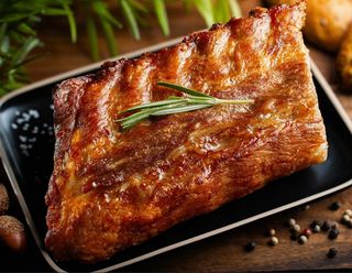 1/2 Costilla de castañas