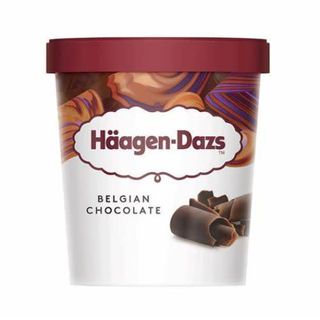 Helado haagen-dazs belgian chocolate
