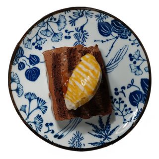 Шоколадний торт з банановим сорбетом (130г)