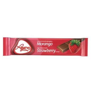 Tablete Chocolate Leite Aroma Morango Regina 20 gr