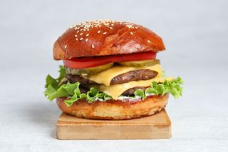 Чизбургер дабл говяжий