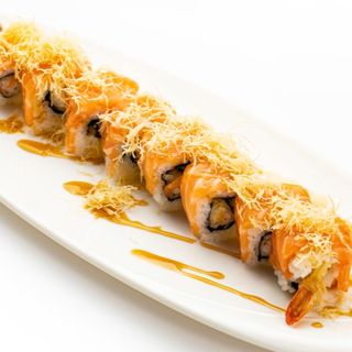 85 Tiger roll uramaki