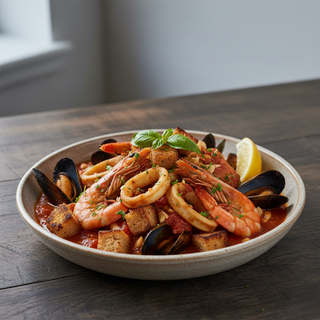 Sote de fructe de mare