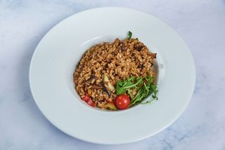 RIžoto sa povrćem i soja sosom