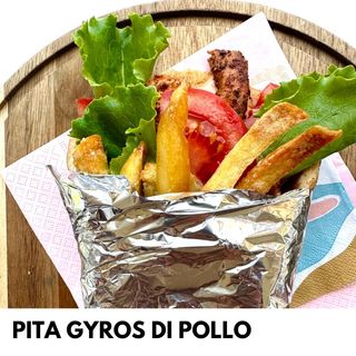 Pita gyros di pollo