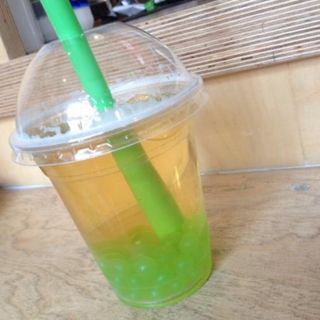 Bubble tea lime