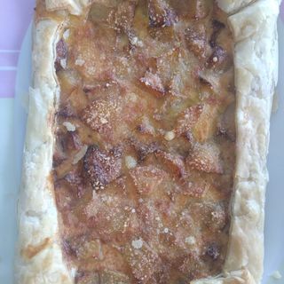 Torta salata una fetta