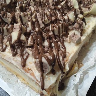 Gofre Con Chocolate Negro