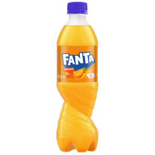 Fanta Апельсин пластиковая бутылка (0.5л)