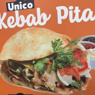 Pan pita pollo/ternera