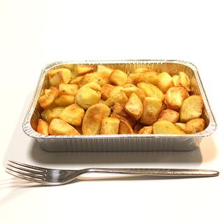 Porzione di patate al forno