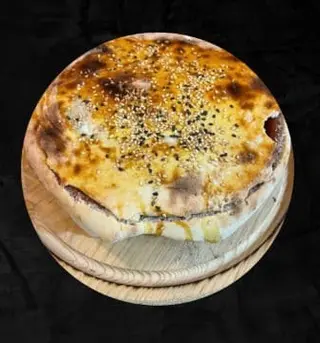 Manakish de queso y zatar