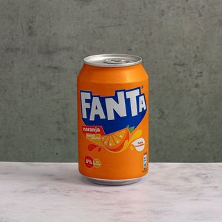 Fanta Naranja lata 330ml.