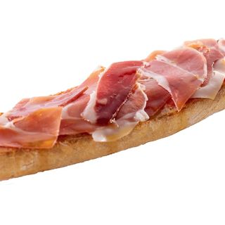 Media Tostada Jamón