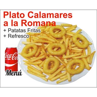 Menú Plato Calamares A La Romana