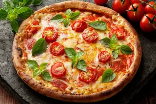 Pizza Salmone Especial, Mediana