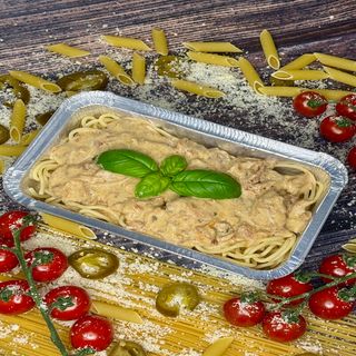 Spaghetti kurczak suszone pomidory 800g