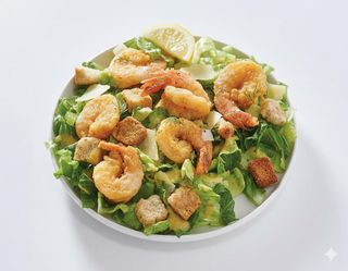 SALATA CAESAR/CAESAR SALAD 450g: 45 lei(pui/chicken)/( creveti/prawns)