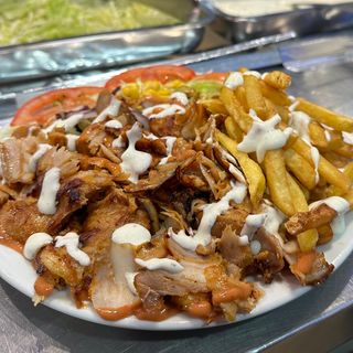 Plato Ternera Con Patatas y Ensenada