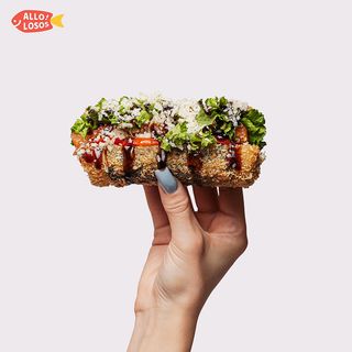 Хот рол лосось (Gl/Bl)