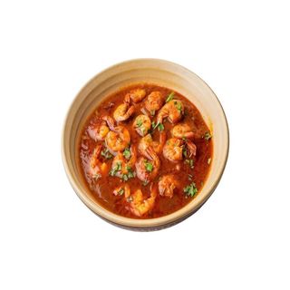 Gambas con salsa picante