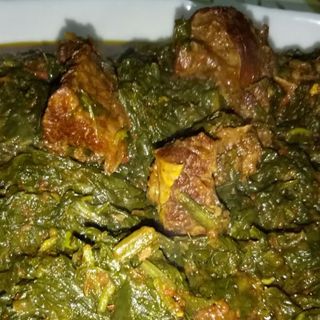 Palak gosht 