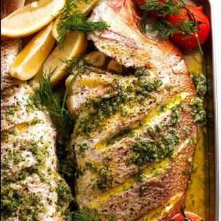 WHOLE FISH IN COCONUT SAUCE(Served with either chips or ugali)