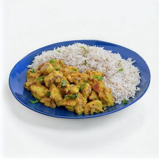 181. Riso con pollo al curry