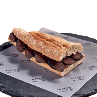 Bocadillo de Morcilla de cebolla