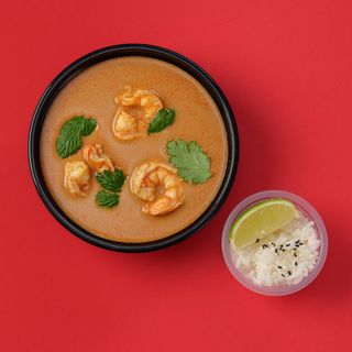 Տոմ-Յամ մանրածովախեցգետնով