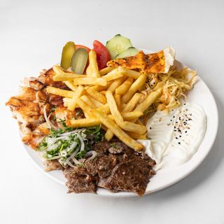 Assiette Shawarma Mixte