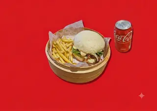 Pulled pork bao burger + bibita a scelta