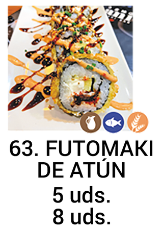 59. Futomaki De Atún (8 Uds.)