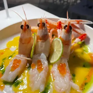 Sashimi di scampo
