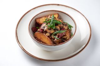 Картопля по-єгерськи з беконом (250г)