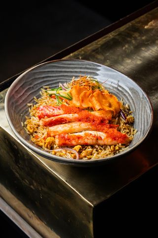РИС WOK З КРАБОМ (345г)
