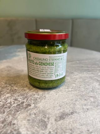 Pesto fresco grande con aglio - 170 g