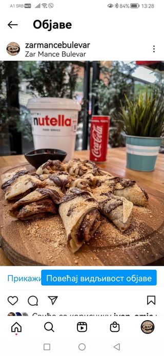 Palačinka sa Nutelom
