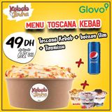 Menu Toscana Kebab + Tiramisu