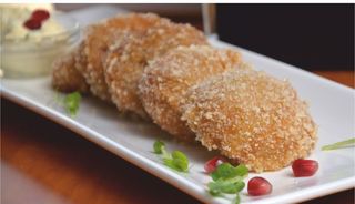 Ультра-хрусткі Печериці з часниковим соусом (200г)