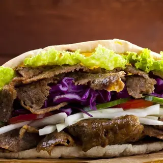 3 Donar Kebab con ptatas 2liter Cola