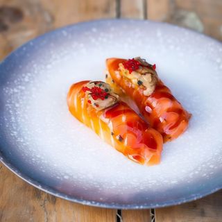 Nigiri Salmó I Foie (2 Pzs.)